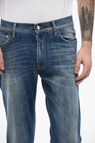 ID LUXURY DENIM Embroidered Denims with Stonewash Effect