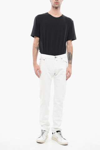ID LUXURY DEIM Jeans con Cuciture a Contrasto