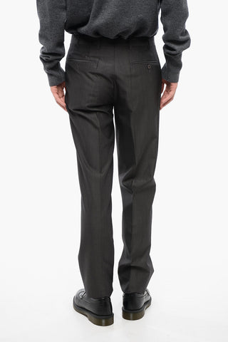 Pantaloni LEADER in Misto Lana