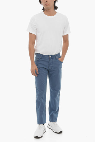 ID Jeans con Ricamo Ton-sur-ton