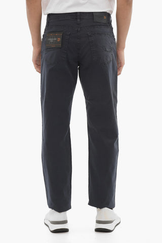 ID Stretch Cotton 5-Pockets Pants