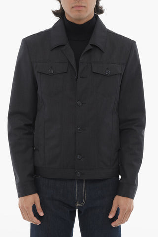 ID Denim-effect Unlined Blazer