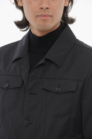 ID Denim-effect Unlined Blazer