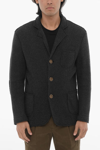 CC COLLECTION Blazer In Misto Lana Sfoderata con 3 Bottoni