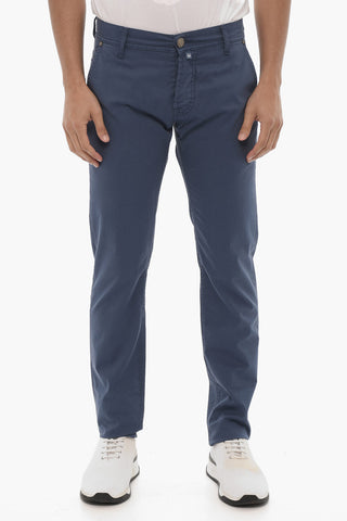 ID 5-Pocketed Stretch Cotton Pants