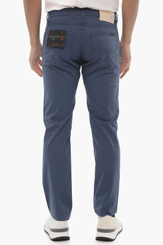 ID 5-Pocketed Stretch Cotton Pants