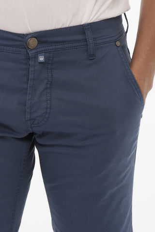 ID 5-Pocketed Stretch Cotton Pants