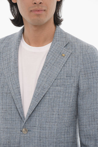 CC COLLECTION Side Vents Notch Lapel REWARD 2-Button Blazer