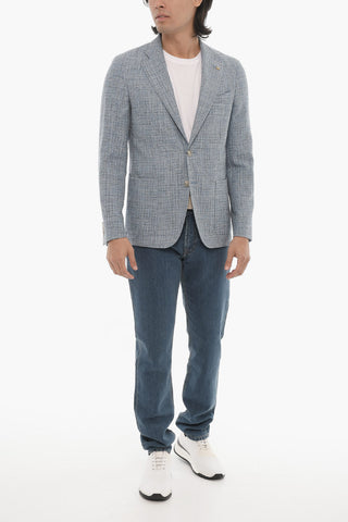 CC COLLECTION Side Vents Notch Lapel REWARD 2-Button Blazer