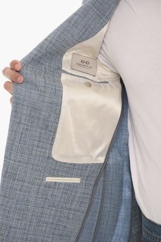 CC COLLECTION Side Vents Notch Lapel REWARD 2-Button Blazer