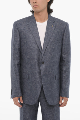 CC COLLECTION Flax Blend REWARD Slim Fit Suit