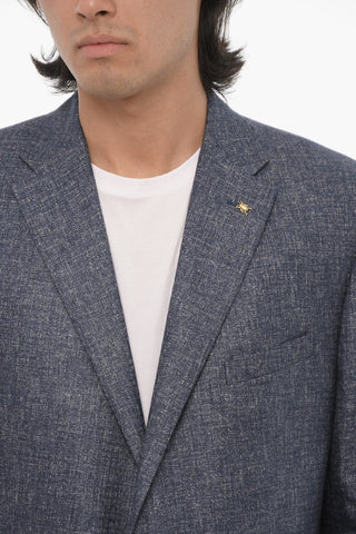 CC COLLECTION Flax Blend REWARD Slim Fit Suit