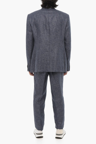 CC COLLECTION Flax Blend REWARD Slim Fit Suit