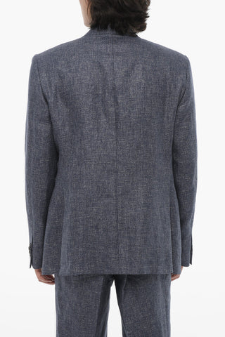 CC COLLECTION Flax Blend REWARD Slim Fit Suit