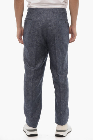 CC COLLECTION Flax Blend REWARD Slim Fit Suit
