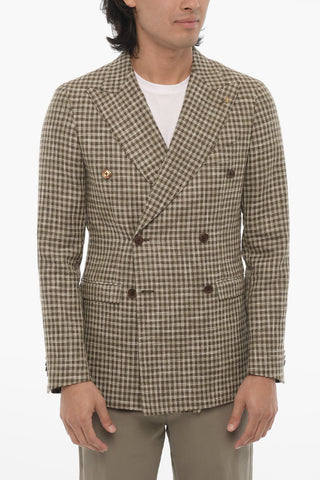 CC COLLECTION Double-breasted REWARD Blazer with Peak Lapel