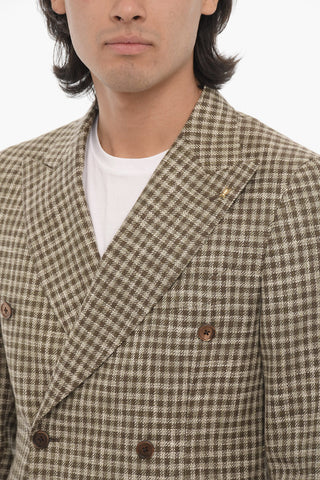 CC COLLECTION Double-breasted REWARD Blazer with Peak Lapel