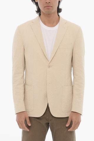 Stretch Cotton EASY LIGHT 2-Button Blazer