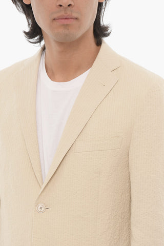 Stretch Cotton EASY LIGHT 2-Button Blazer