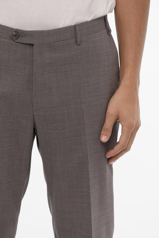 CC COLLECTION 2 Button RESET Micro Houndstooth Motif Suit