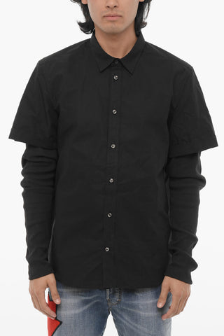 Double-Fabric Long-Sleeve T-Shirt MARLEY