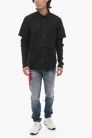 Double-Fabric Long-Sleeve T-Shirt MARLEY