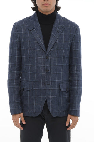 ID Windowpane Check IDENTITY Blazer