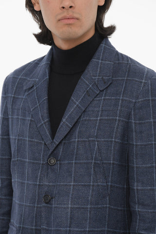 ID Windowpane Check IDENTITY Blazer