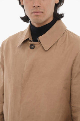 ID Waterproof Coat with Hidden Placket