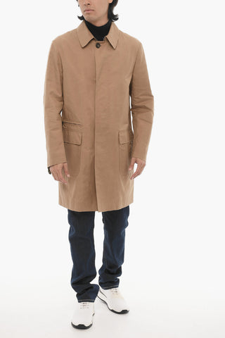 ID Waterproof Coat with Hidden Placket