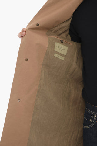 ID Waterproof Coat with Hidden Placket
