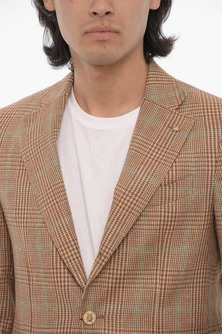 CC COLLECTION Abito RETAILORED Semifoderato con Fantasia a Quadri