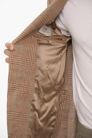 CC COLLECTION Abito RETAILORED Semifoderato con Fantasia a Quadri