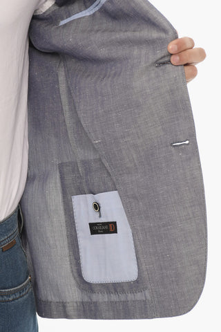 ID Side Vents Unlined 2-Button Blazer