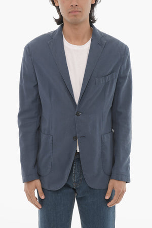 CC COLLECTION Notch Lapel Unlined 2-button Blazer