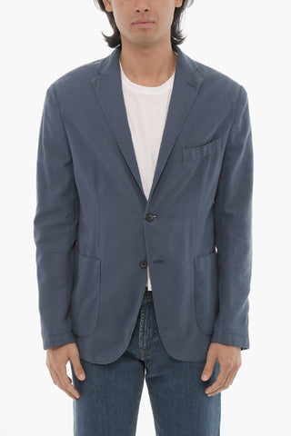 CC COLLECTION Notch Lapel Unlined 2-button Blazer