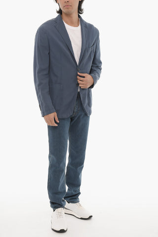 CC COLLECTION Notch Lapel Unlined 2-button Blazer