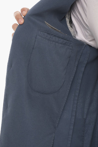 CC COLLECTION Notch Lapel Unlined 2-button Blazer