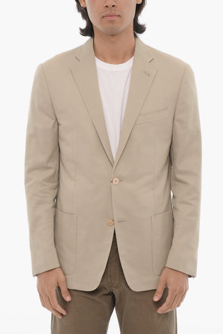 Side Vents Notch Lapel GATE 2-Button Blazer