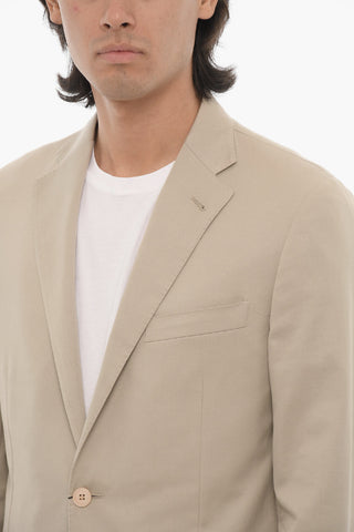 Side Vents Notch Lapel GATE 2-Button Blazer