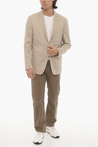 Side Vents Notch Lapel GATE 2-Button Blazer