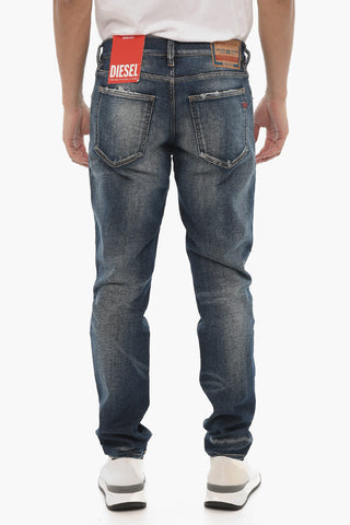Delavé Denim Slim-Fit Jeans D-STRUKT 17cm