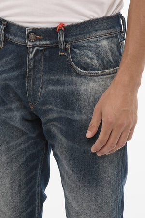 Delavé Denim Slim-Fit Jeans D-STRUKT 17cm