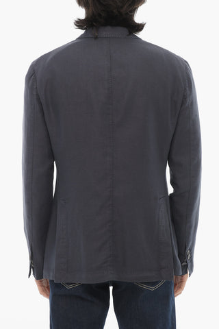 CC COLLECTION 2-Button Unlined Jacket with Patch Pockets