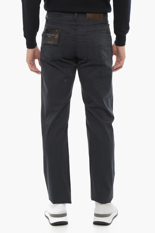 ID 5-Pocketed Stretch Cotton Pants
