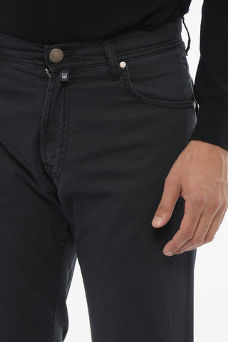 ID 5-Pocketed Stretch Cotton Pants