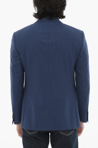 Blazer Gessato ACADEMY in Lana Vergine