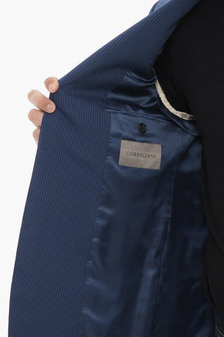 Blazer Gessato ACADEMY in Lana Vergine