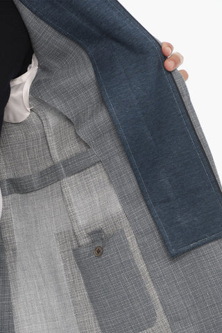 ID Side Vents IDENTITY 2-Button Blazer with Removable Chest Piece