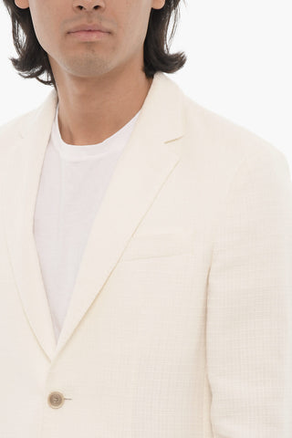 ID Side Vents Notch Lapel IDENTITY 2-Button Blazer